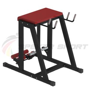 Купить Обратная гиперэкстензия Spektr Sport с отягощением (свободный вес) в Нягани 