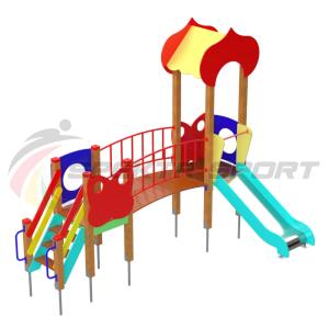 Купить Детский игровой комплекс Полянка ДИК 1603 в Нягани 