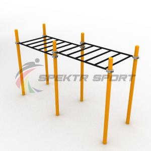 Купить Рукоход двухуровневый для Воркаут SP WRK-02_76mm в Нягани 